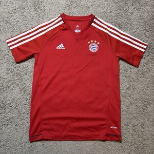 FC Bayern Munich Jersey Youth Medium 2016-17 Home Adidas Adizero Red Soccer Kit